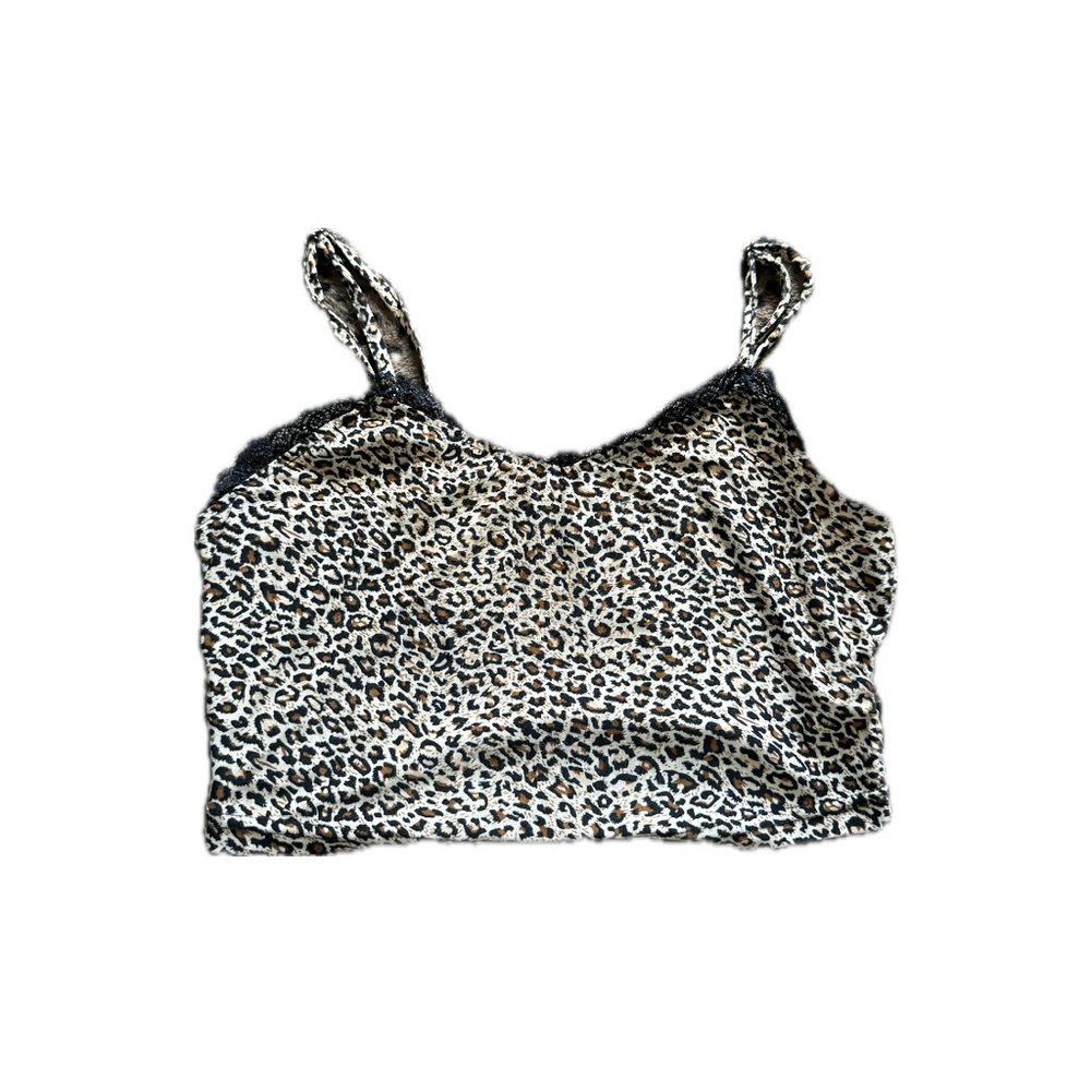 cheetah crop top
